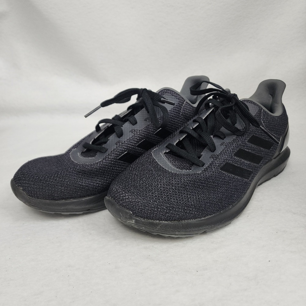 Adidas Cosmic 2 CQ1711 Mens US 9.5 Running Shoes Core Black Athletic Sneakers